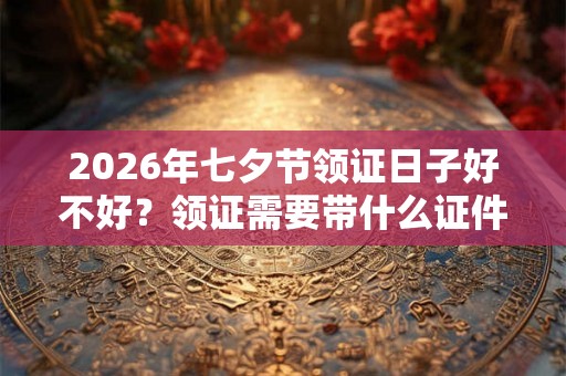 2026年七夕节领证日子好不好？领证需要带什么证件？
