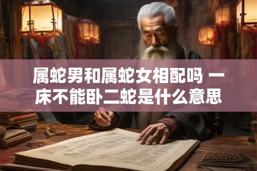 属蛇男和属蛇女相配吗 一床不能卧二蛇是什么意思