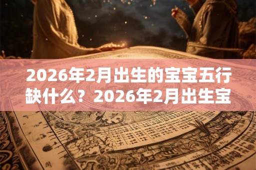2026年2月出生的宝宝五行缺什么？2026年2月出生宝宝五行起名