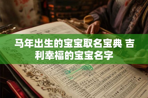 马年出生的宝宝取名宝典 吉利幸福的宝宝名字