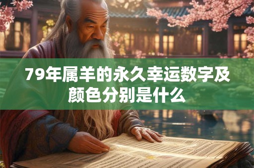79年属羊的永久幸运数字及颜色分别是什么 79年属羊的永久幸运数字及颜色分别是什么