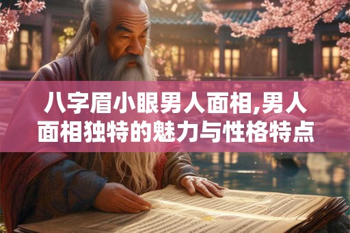 八字眉小眼男人面相,男人面相独特的魅力与性格特点