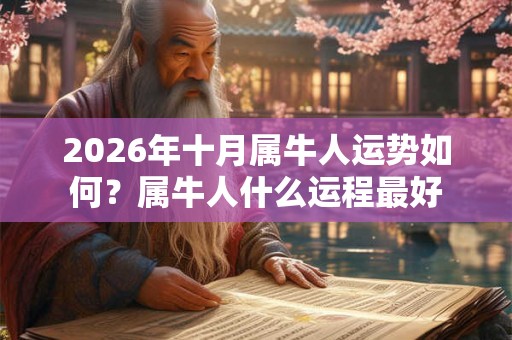 2026年十月属牛人运势如何?属牛人什么运程最好 2026年十月属牛人运势如何?属牛人什么运程最好