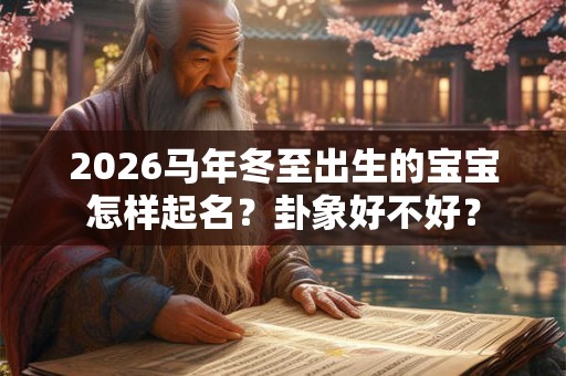 2026马年冬至出生的宝宝怎样起名？卦象好不好？
