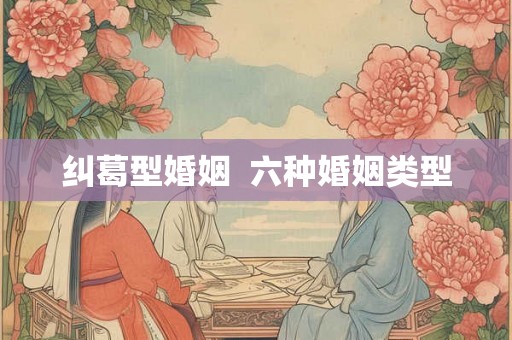纠葛型婚姻  六种婚姻类型