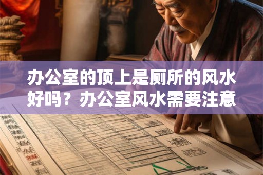 办公室的顶上是厕所的风水好吗?办公室风水需要注意些什么? 办公室的顶上是厕所的风水好吗?办公室风水需要注意些什么?