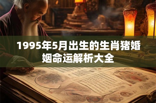 1995年5月出生的生肖猪婚姻命运解析大全 1995年5月出生的生肖猪婚姻命运解析大全