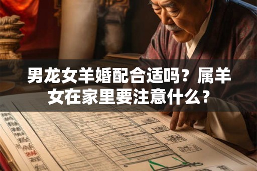 男龙女羊婚配合适吗？属羊女在家里要注意什么？