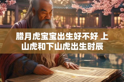 腊月虎宝宝出生好不好 上山虎和下山虎出生时辰
