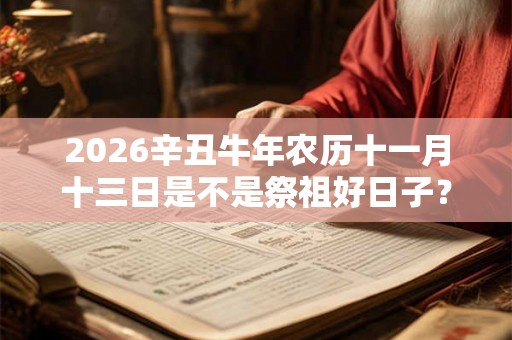 2026辛丑牛年农历十一月十三日是不是祭祖好日子? 2026辛丑牛年农历十一月十三日是不是祭祖好日子?