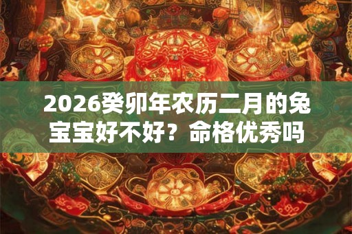 2026癸卯年农历二月的兔宝宝好不好?命格优秀吗 2026癸卯年农历二月的兔宝宝好不好?命格优秀吗