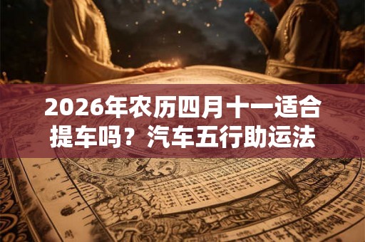 2026年农历四月十一适合提车吗？汽车五行助运法