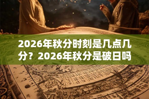 2026年秋分时刻是几点几分？2026年秋分是破日吗？
