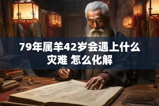 79年属羊42岁会遇上什么灾难 怎么化解