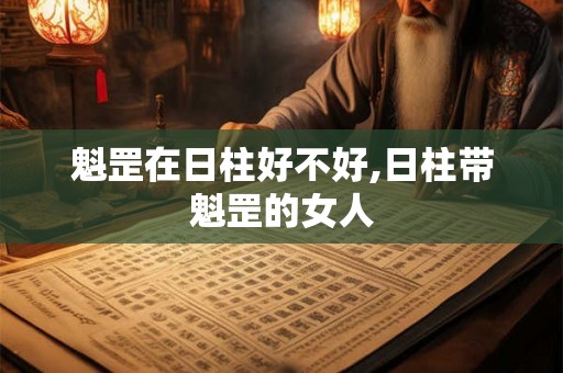 魁罡在日柱好不好,日柱带魁罡的女人