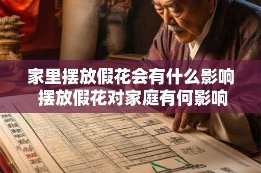 家里摆放假花会有什么影响 摆放假花对家庭有何影响