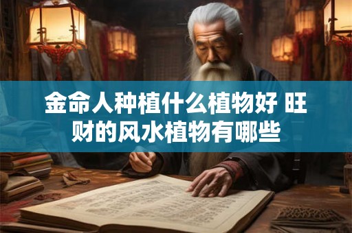 金命人种植什么植物好 旺财的风水植物有哪些