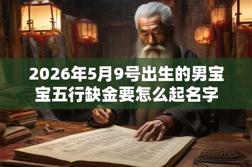 2026年5月9号出生的男宝宝五行缺金要怎么起名字 2026年5月9号出生的男宝宝五行缺金要怎么起名字