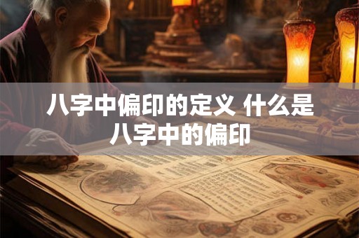 八字中偏印的定义 什么是八字中的偏印 八字中偏印的定义 什么是八字中的偏印