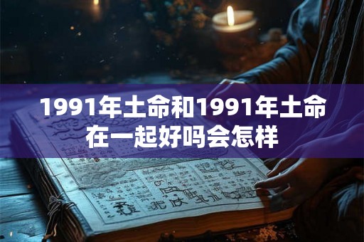 1991年土命和1991年土命在一起好吗会怎样