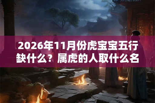 2026年11月份虎宝宝五行缺什么？属虎的人取什么名字好
