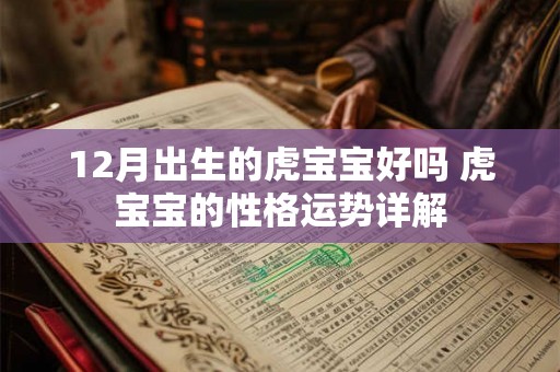12月出生的虎宝宝好吗 虎宝宝的性格运势详解