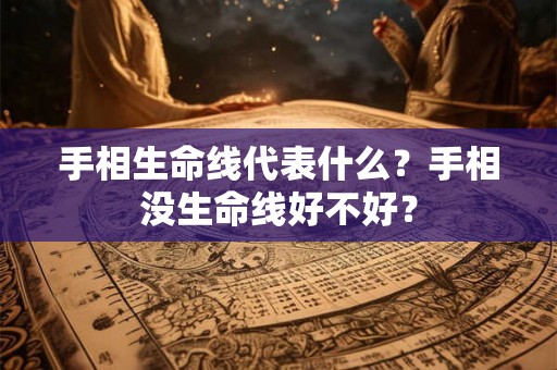 手相生命线代表什么？手相没生命线好不好？