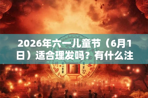 2026年六一儿童节（6月1日）适合理发吗？有什么注意事项？