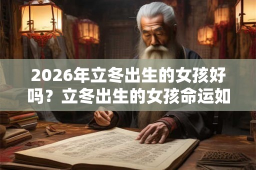 2026年立冬出生的女孩好吗？立冬出生的女孩命运如何？