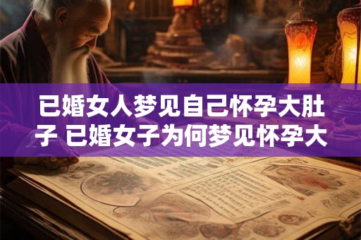 已婚女人梦见自己怀孕大肚子 已婚女子为何梦见怀孕大肚