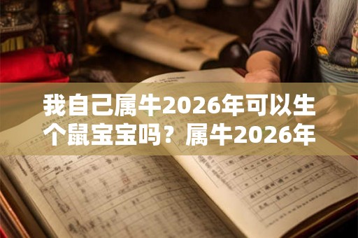 我自己属牛2026年可以生个鼠宝宝吗？属牛2026年运势是好是坏？