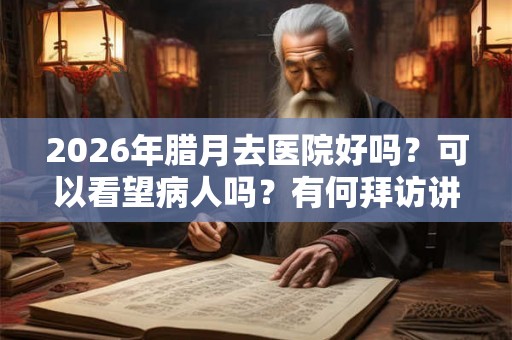 2026年腊月去医院好吗？可以看望病人吗？有何拜访讲究？