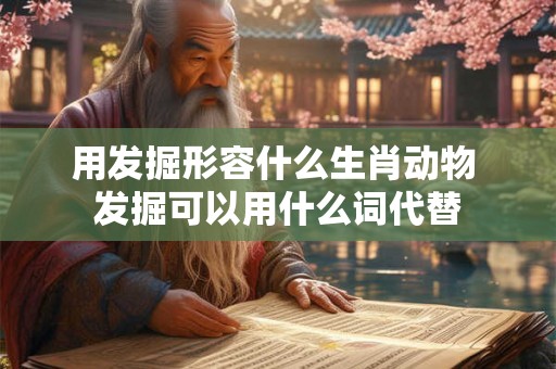 用发掘形容什么生肖动物 发掘可以用什么词代替