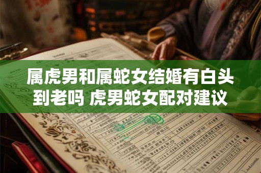 属虎男和属蛇女结婚有白头到老吗 虎男蛇女配对建议