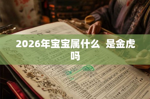2026年宝宝属什么  是金虎吗