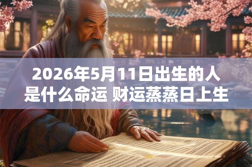 2026年5月11日出生的人是什么命运 财运蒸蒸日上生活安稳顺利