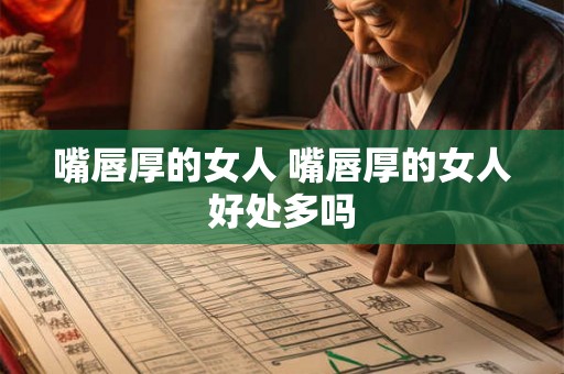 嘴唇厚的女人 嘴唇厚的女人好处多吗