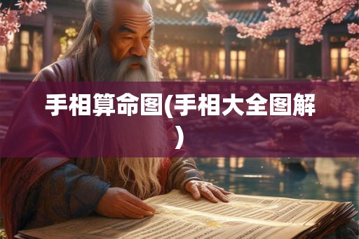 手相算命图(手相大全图解)