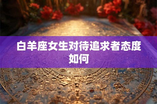白羊座女生对待追求者态度如何