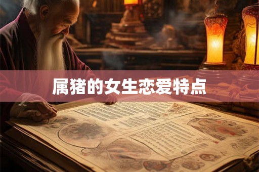 属猪的女生恋爱特点 属猪的女生恋爱特点