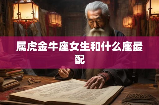 属虎金牛座女生和什么座最配