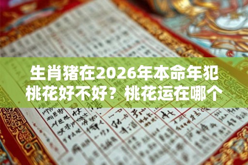 生肖猪在2026年本命年犯桃花好不好?桃花运在哪个方位? 生肖猪在2026年本命年犯桃花好不好?桃花运在哪个方位?