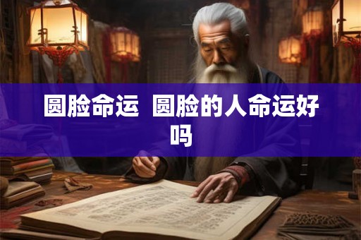 圆脸命运  圆脸的人命运好吗