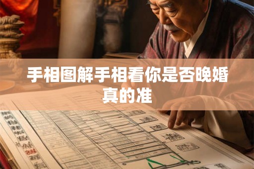 手相图解手相看你是否晚婚真的准