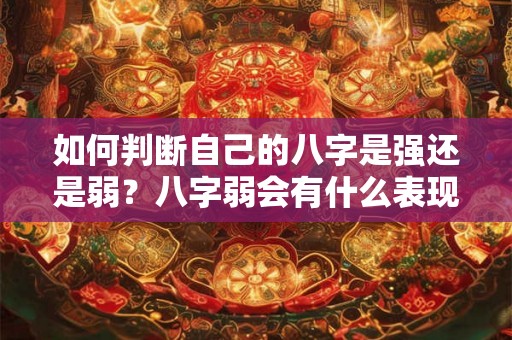 如何判断自己的八字是强还是弱？八字弱会有什么表现？