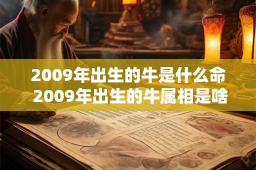 2009年出生的牛是什么命 2009年出生的牛属相是啥