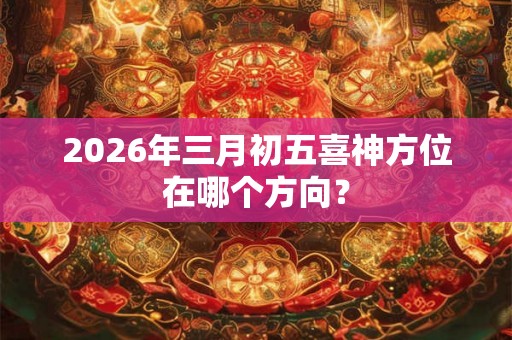 2026年三月初五喜神方位在哪个方向? 2026年三月初五喜神方位在哪个方向?