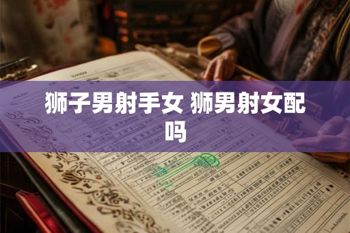 狮子男射手女 狮男射女配吗