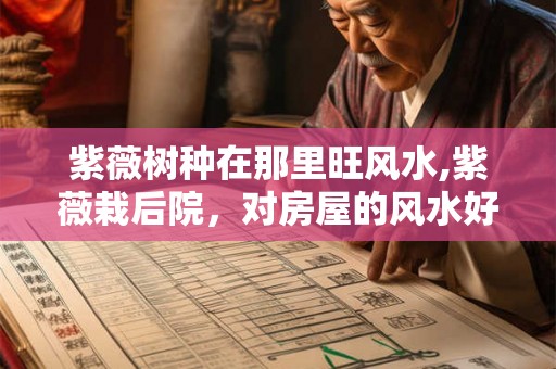 紫薇树种在那里旺风水,紫薇栽后院，对房屋的风水好吗？