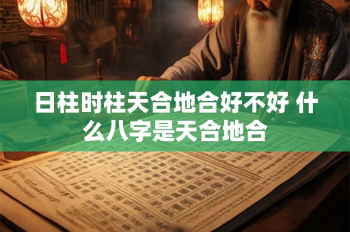 日柱时柱天合地合好不好 什么八字是天合地合